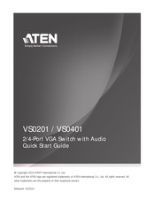 ATEN VS0401 Schnellstartanleitung