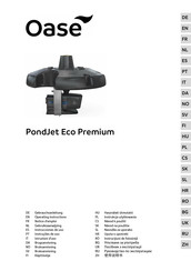 Oase PondJet Eco Premium Gebrauchsanleitung