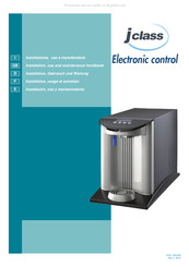 JCLASS UV 30 WG EC Installation, Gebrauch Und Wartung