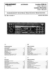 Bosch 7 641 795 570 Kundendienstschrift