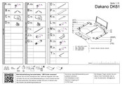 Ada Dakano DK61 Montageanleitung