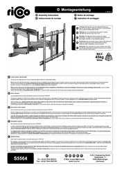 RICOO S5564 Montageanleitung
