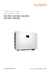 Sungrow SH5.0RS Schnelle Installationsanleitung