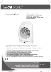 Clatronic HL 3377 Bedienungsanleitung