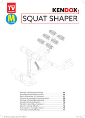 KENDOX SQUAT SHAPER Montage- & Bedienungsanleitung