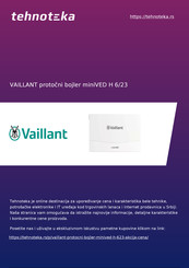 Vaillant 0010044420 Betriebsanleitung