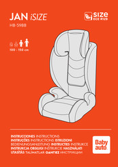 Babyauto JAN iSIZE HB-59BB Bedienungsanleitung