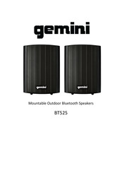Gemini BT525 Bedienungsanleitung