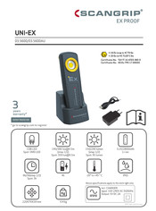 SCANGRIP EX PROOF UNI-EX 03.5600AU Bedienungsanleitung