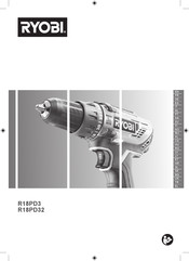 Ryobi R18PD3 Übersetzung Der Originalanleitung