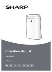 Sharp UA-PF40E Bedienungsanleitung