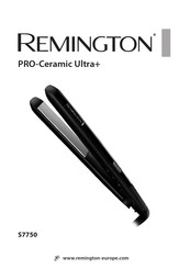 Remington PRO-Ceramic Ultra+ S7750 Bedienungsanleitung