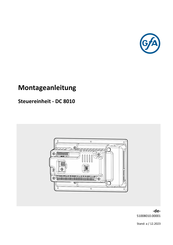 GFA DC 8010 Montageanleitung