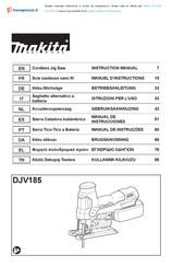 Makita DJV185ZJ Betriebsanleitung