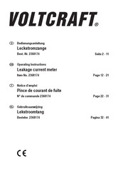 VOLTCRAFT VC-1310 Bedienungsanleitung