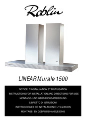 Roblin LINEAR Murale 1500 Montage- Und Gebrauchsanweisungen