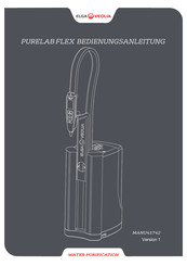 ELGA VEOLIA PURELAB flex 3+ Bedienungsanleitung