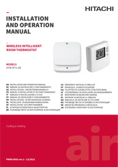 Hitachi ATW-RTU-08 Installations- Und Betriebshandbuch