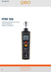 geo-FENNEL FFM 100 Bedienungsanleitung