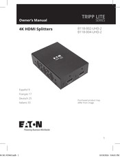 Eaton TRIPP LITE Serie Betriebsanleitung