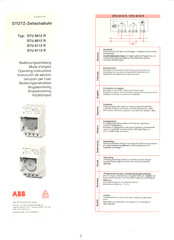 Abb STU 6012 R Bedienungsanleitung