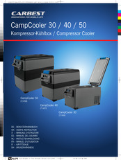 Carbest CampCooler 40 Benutzerhandbuch