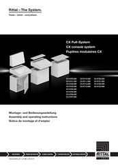 Rittal CX 6721.000 Montage- Und Bedienungsanleitung