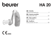 Beurer HA 20 Gebrauchsanweisung