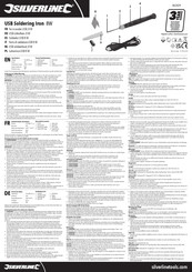 Silverline 463429 Kurzanleitung