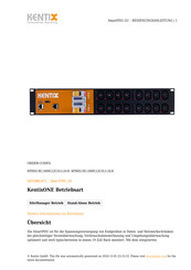 Kentix SmartPDU-2U Bedienungsanleitung