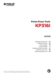 Perles 8900703 Originalbetriebsanleitung