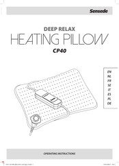 Sensede DEEP RELAX CP40 Betriebsanleitung