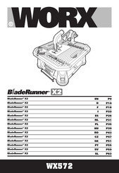 Worx BladeRunner X2 Übersetzung Der Originalanleitung