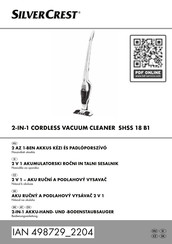 Silvercrest SHSS 18 B1 Bedienungsanleitung