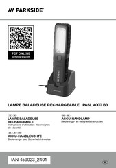 Parkside 459023 2401 Bedienungs- Und Sicherheitshinweise