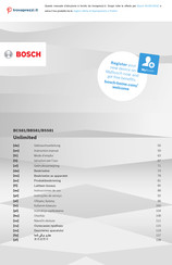 Bosch BSS81 Gebrauchsanleitung