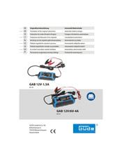 Gude 85141 Originalbetriebsanleitung