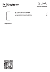 Electrolux EFD6DE18S1 Benutzerinformation
