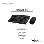 Perixx PERIDUO-212 Bedienungsanleitung