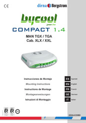 dirna Bergstrom bycool green line COMPACT 1.4 Montageanweisungen