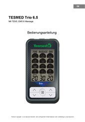 Tesmed Trio 6.5 Bedienungsanleitung
