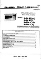 Sharp R-7A53B Serviceanleitung
