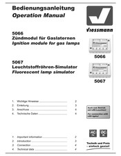 Viessmann 5066 Bedienungsanleitung