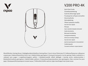 Rapoo V200 PRO 4K Schnellstartanleitung
