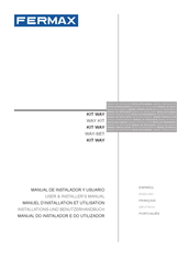 Fermax KIT WAY Installations- Und Benutzerhandbuch
