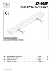 D+H KA 106-SW-K Originalbetriebsanleitung