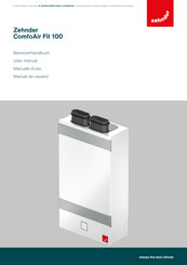 Zehnder ComfoAir Fit 100 Benutzerhandbuch