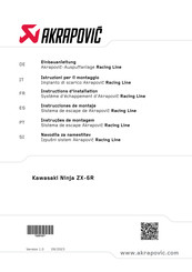 Akrapovic Racing Line Einbauanleitung