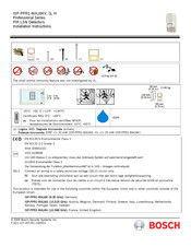Bosch Professional ISP-PPR1-WA16KG Installationsanleitung