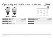 Danfoss AME 413 Betriebsanleitung